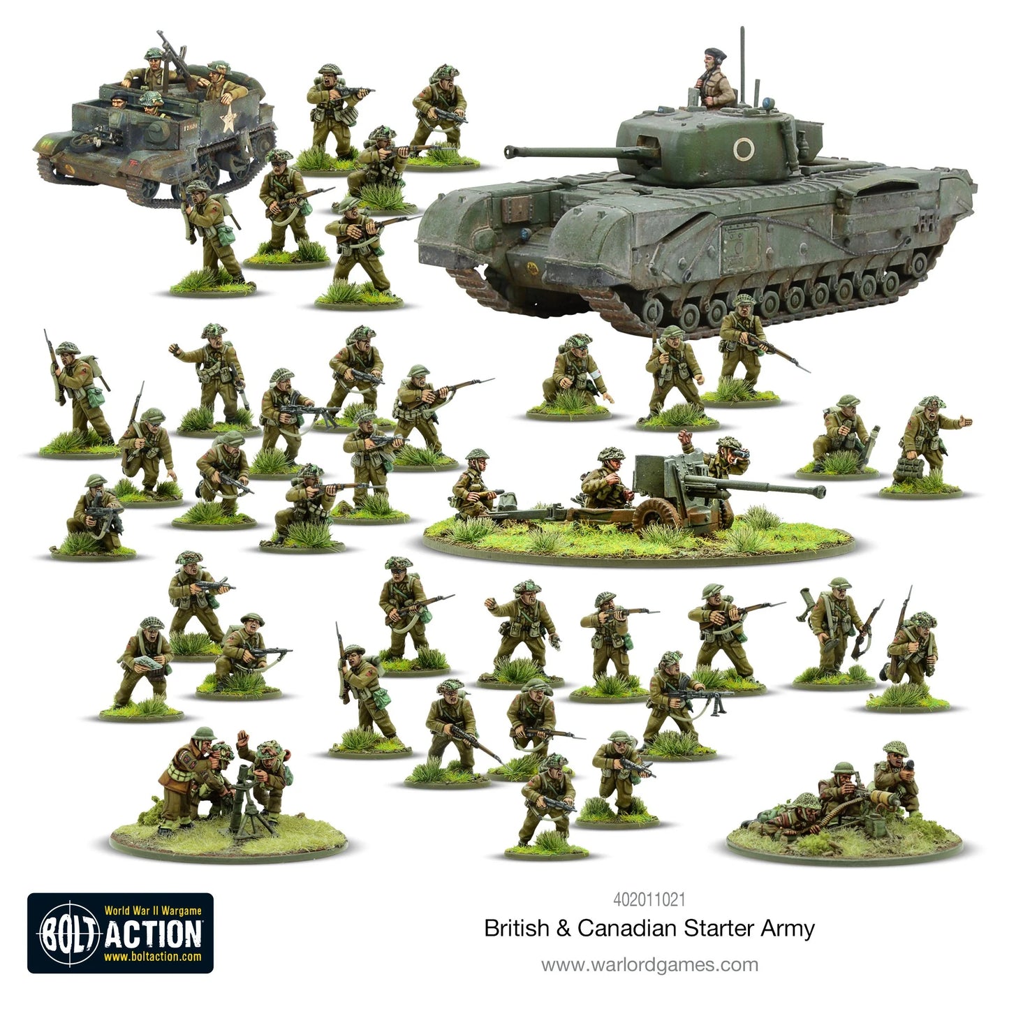 Bolt Action British & Canadian Starter Army (1943-45)