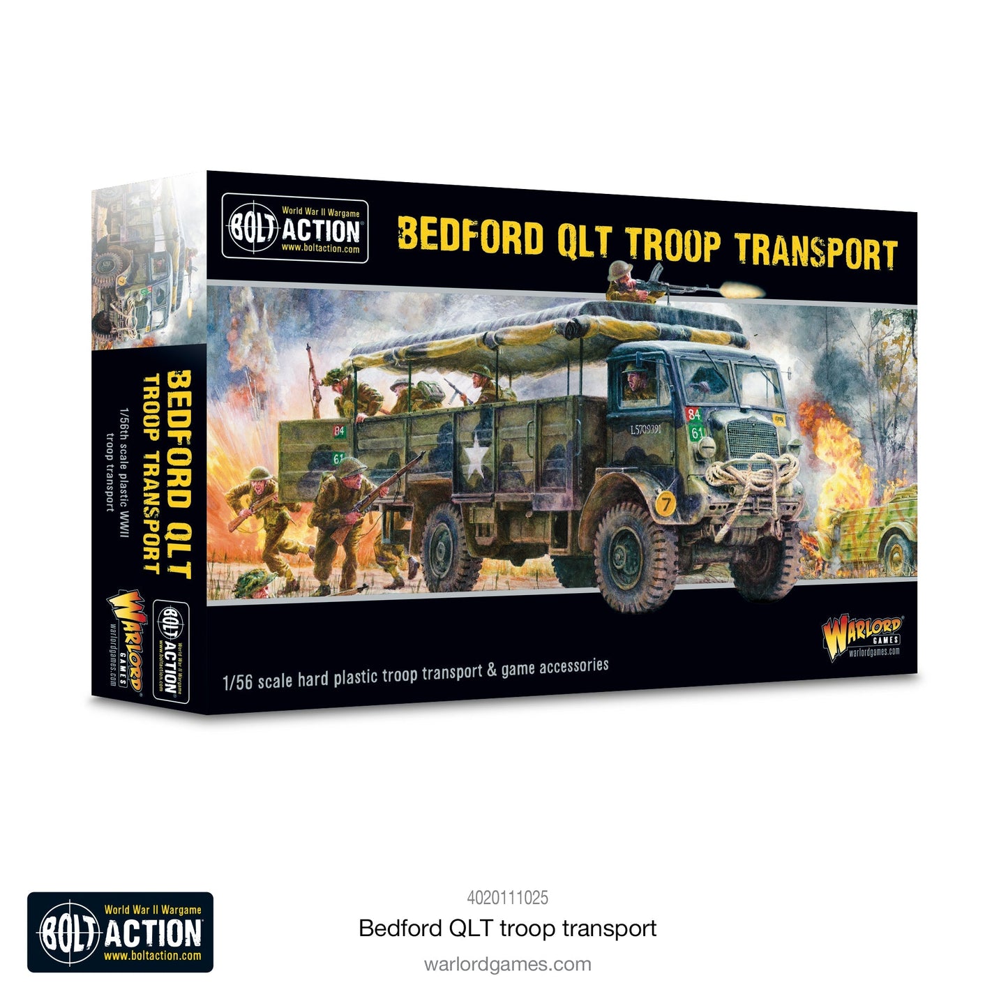 Bolt Action Bedford Truck / Bedford QLT Troop Transport