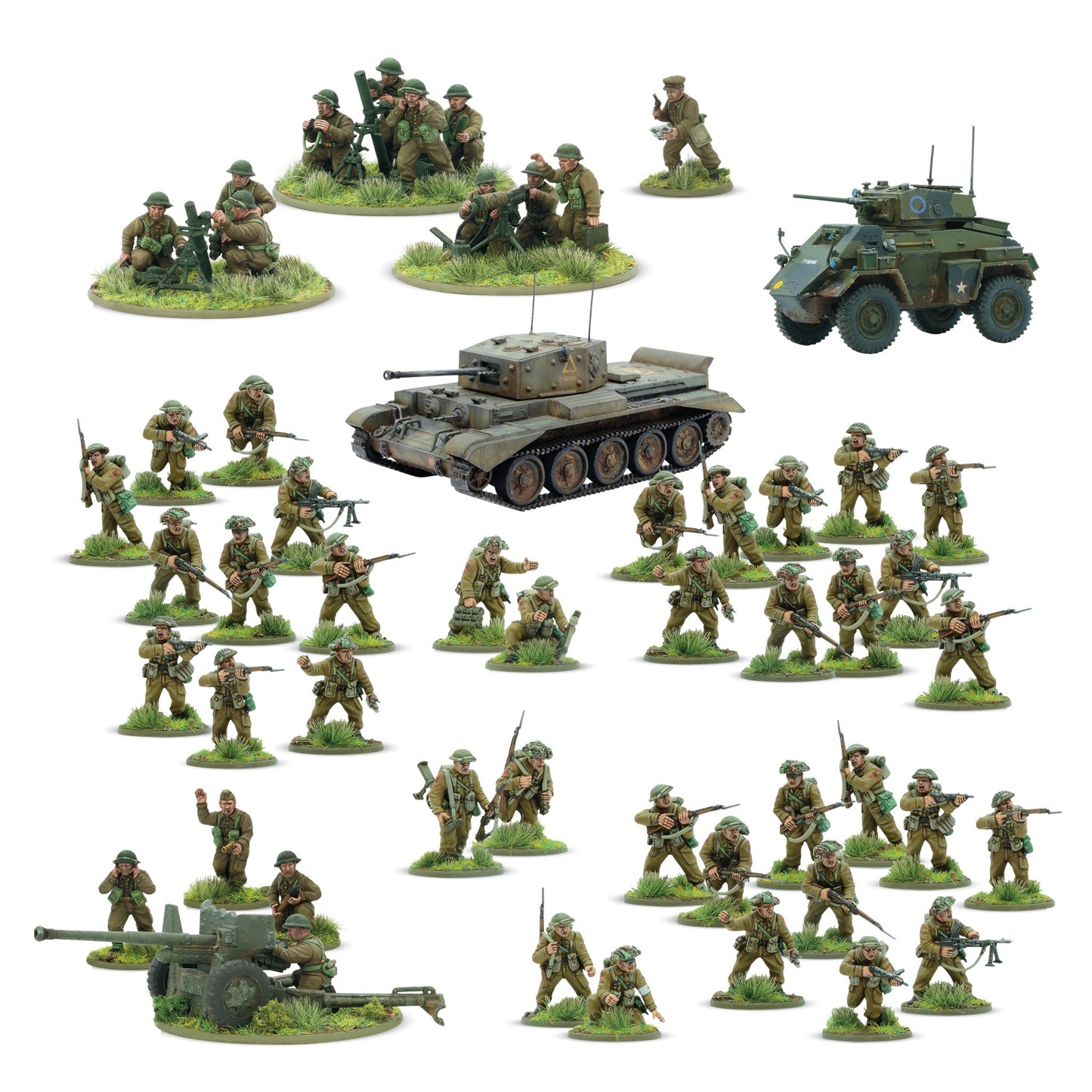 Bolt Action For King & Country - British & Canadian Plastic Starter Army