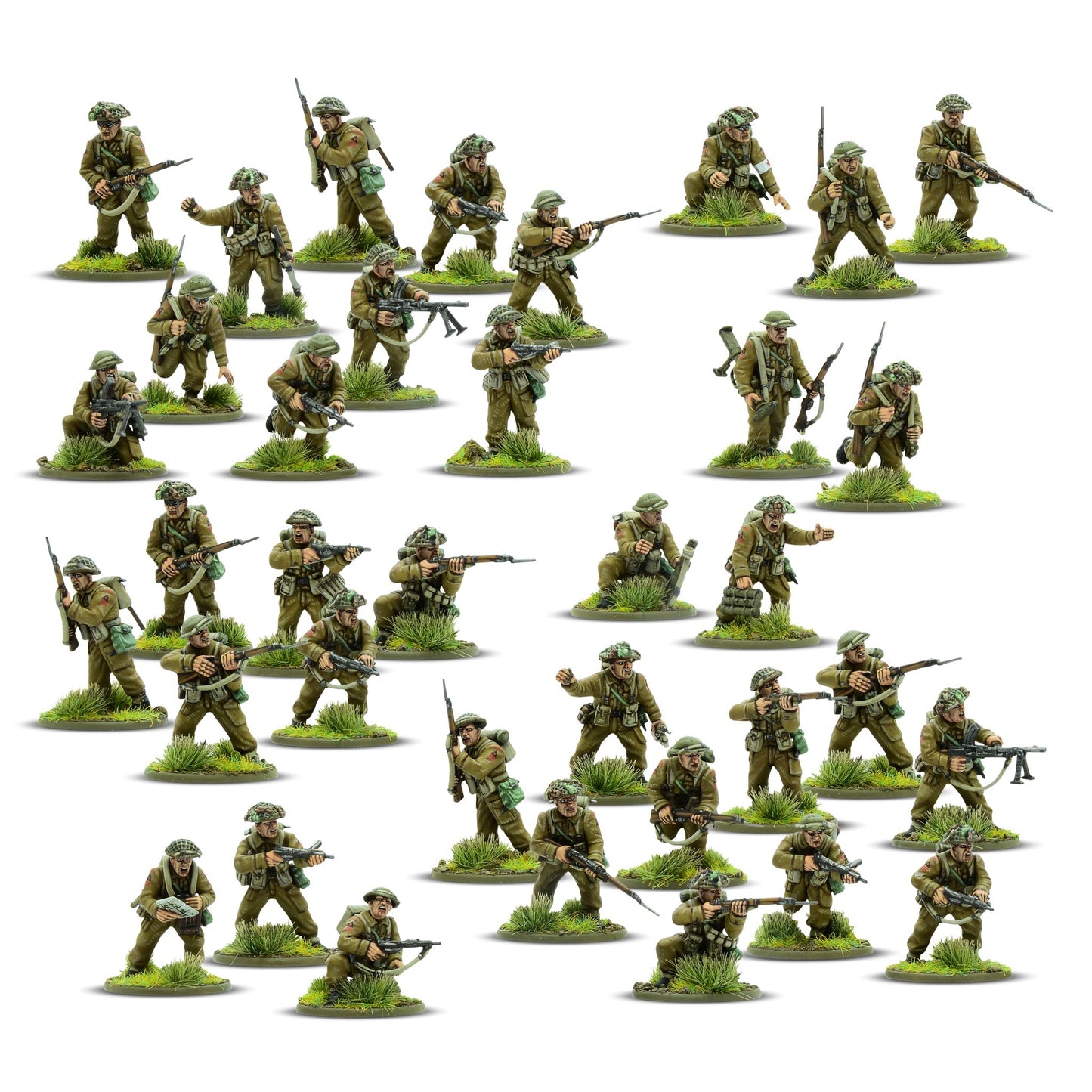Bolt Action For King & Country - British & Canadian Plastic Starter Army