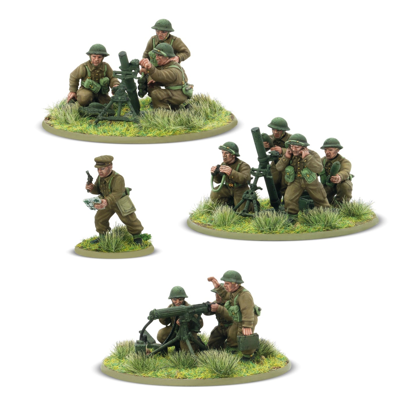 Bolt Action For King & Country - British & Canadian Plastic Starter Army