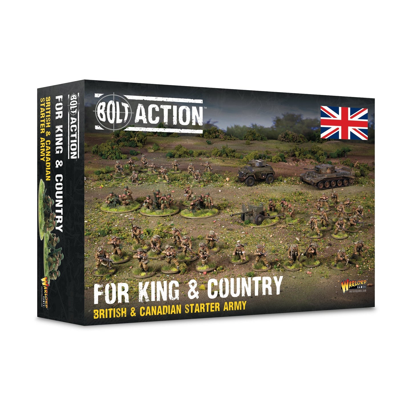 Bolt Action For King & Country - British & Canadian Plastic Starter Army