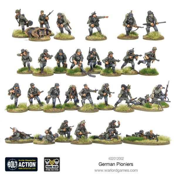 BOLT ACTION GERMAN PIONIERS