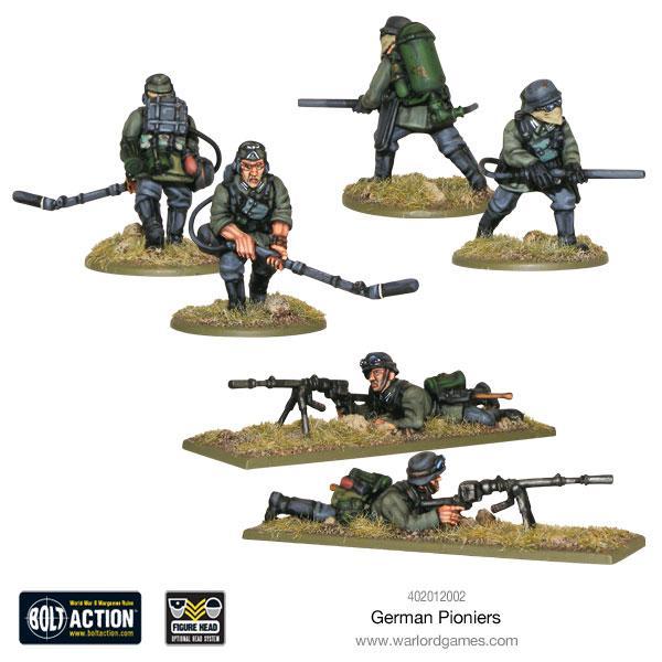 BOLT ACTION GERMAN PIONIERS