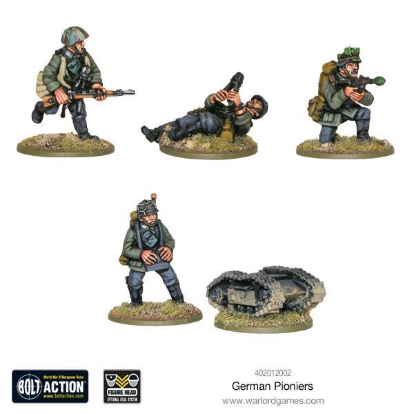 BOLT ACTION GERMAN PIONIERS