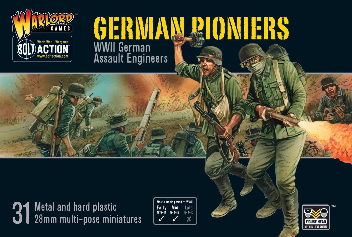 BOLT ACTION GERMAN PIONIERS