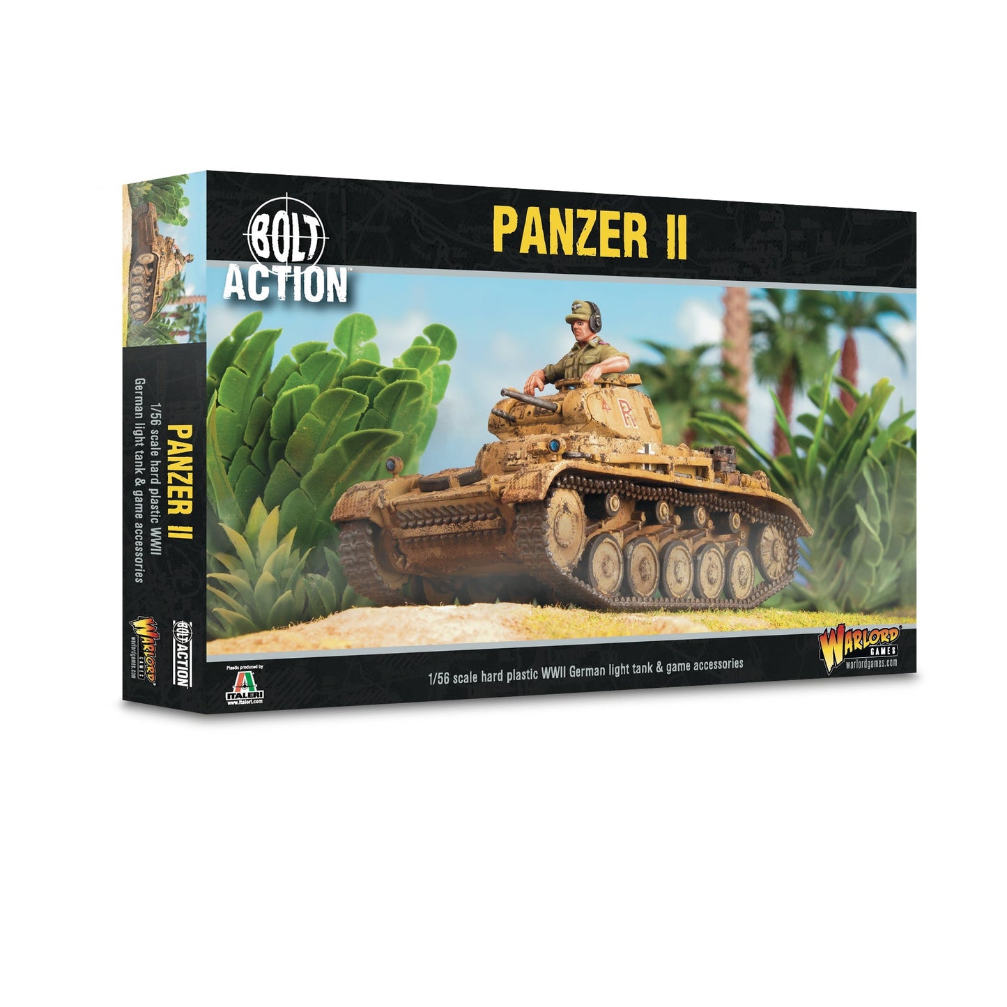 Bolt Action German Panzer II (plastic)