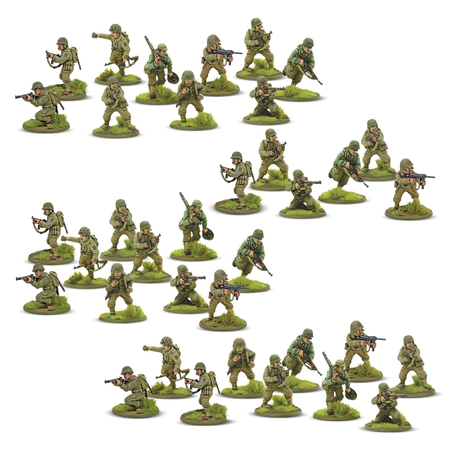 Bolt Action Stars and Stripes - United States Plastic Starter Army