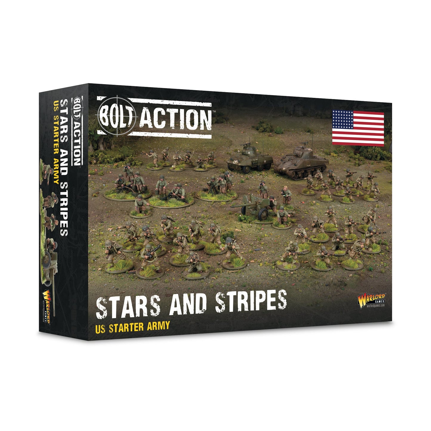 Bolt Action Stars and Stripes - United States Plastic Starter Army