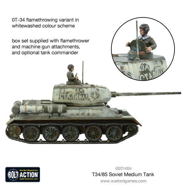 BOLT ACTION T-34/85