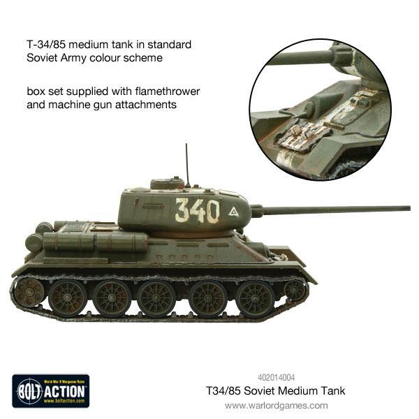 BOLT ACTION T-34/85