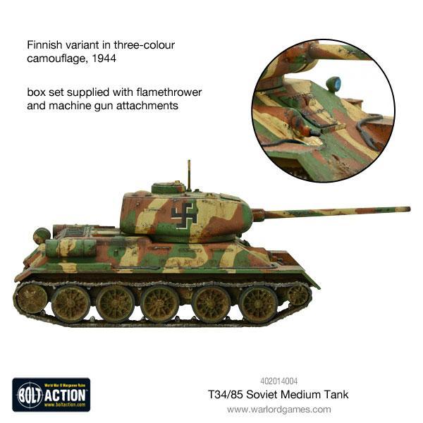 BOLT ACTION T-34/85