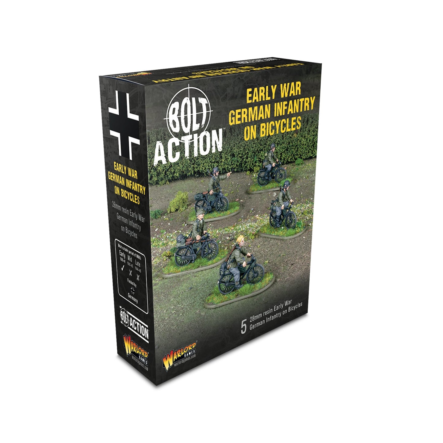Bolt Action Early War German Infantry on Bicycles