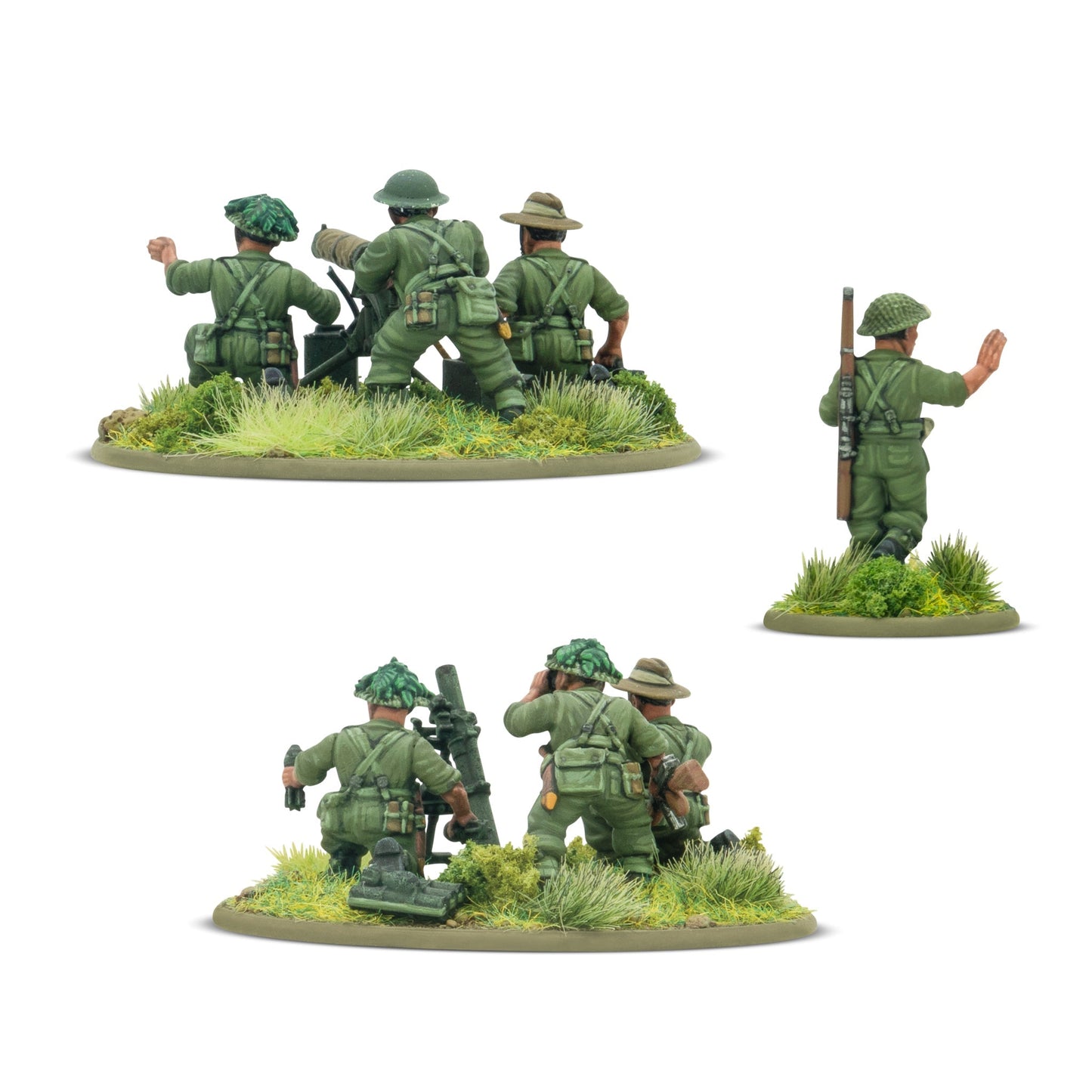 Bolt Action Gurkha Heavy Weapons platoon