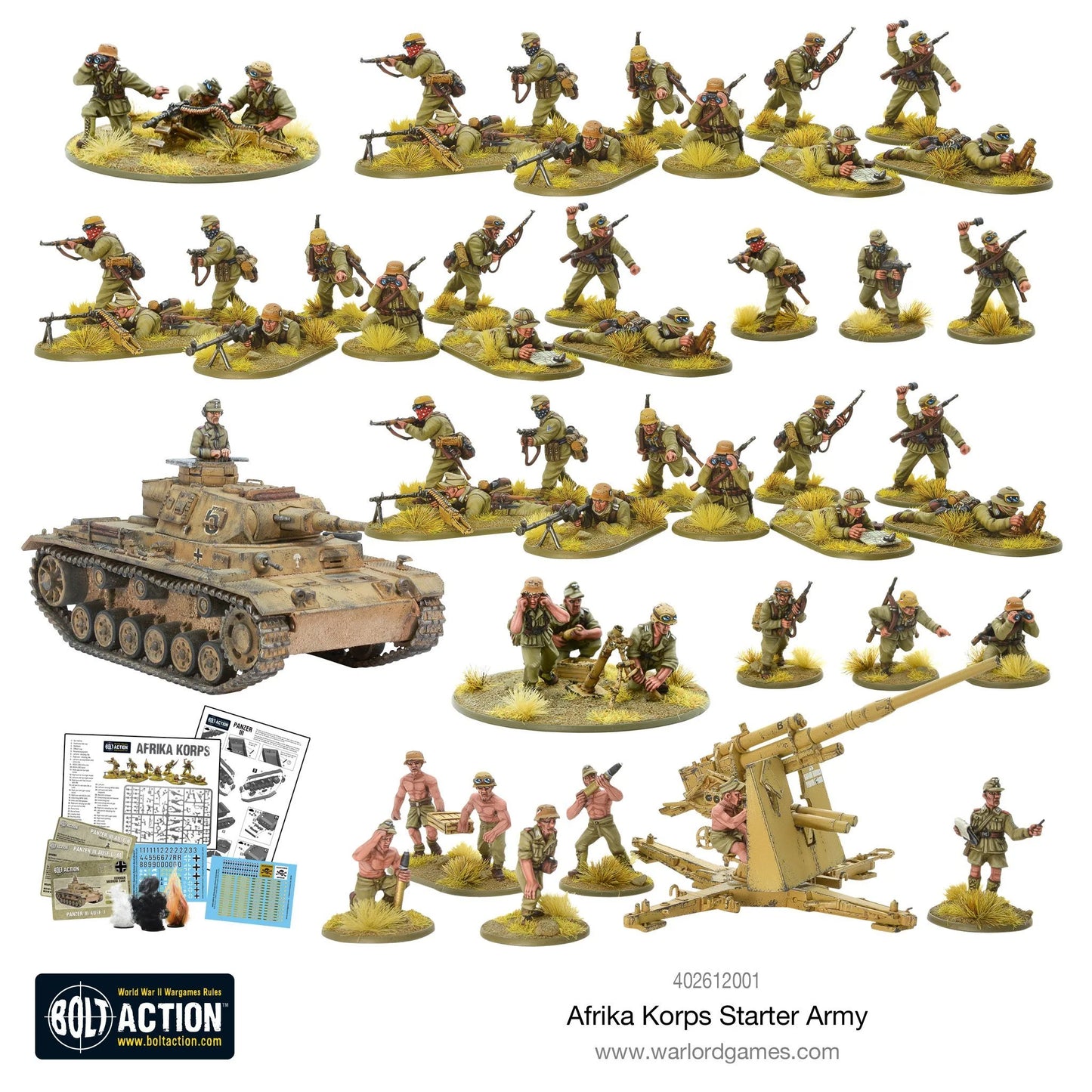 Bolt Action Afrika Korps Starter army