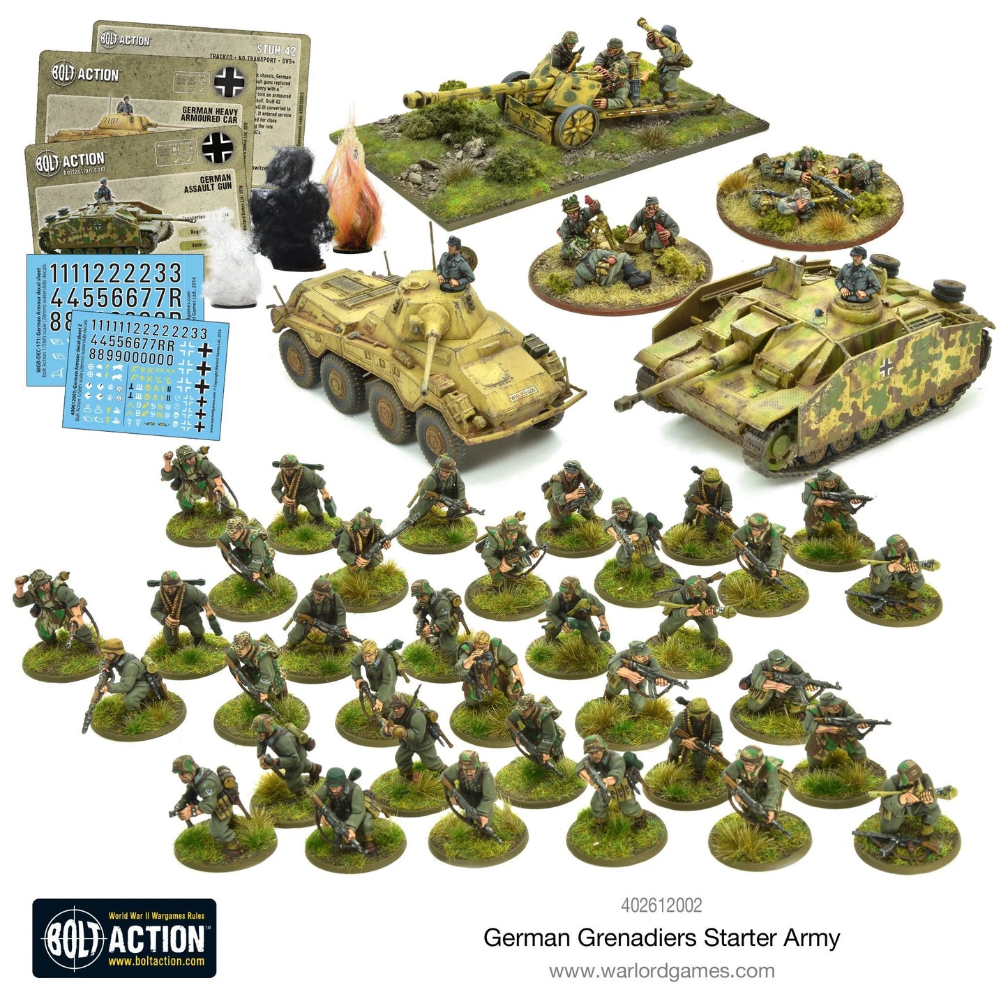 BOLT ACTION German Grenadier Starter Army (2018)