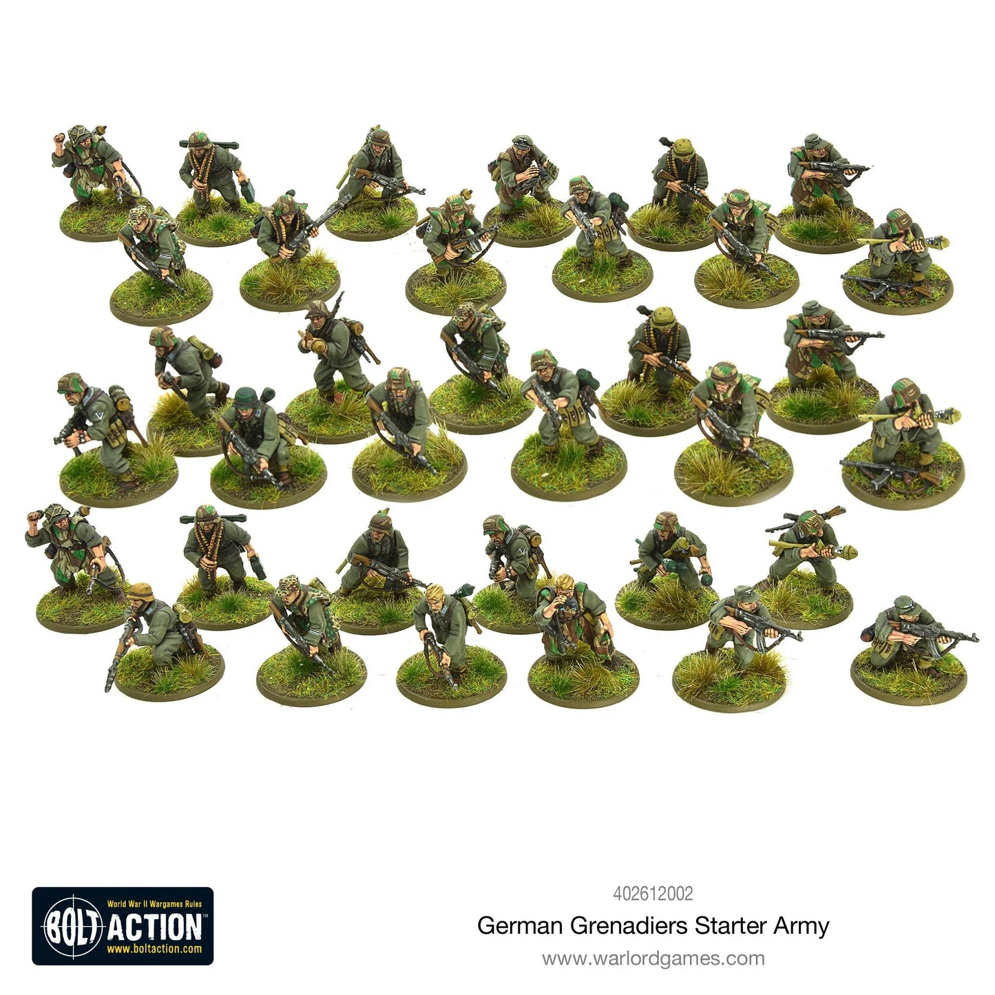 BOLT ACTION German Grenadier Starter Army (2018)