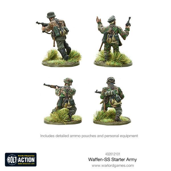 BOLT ACTION Waffen SS Starter Army