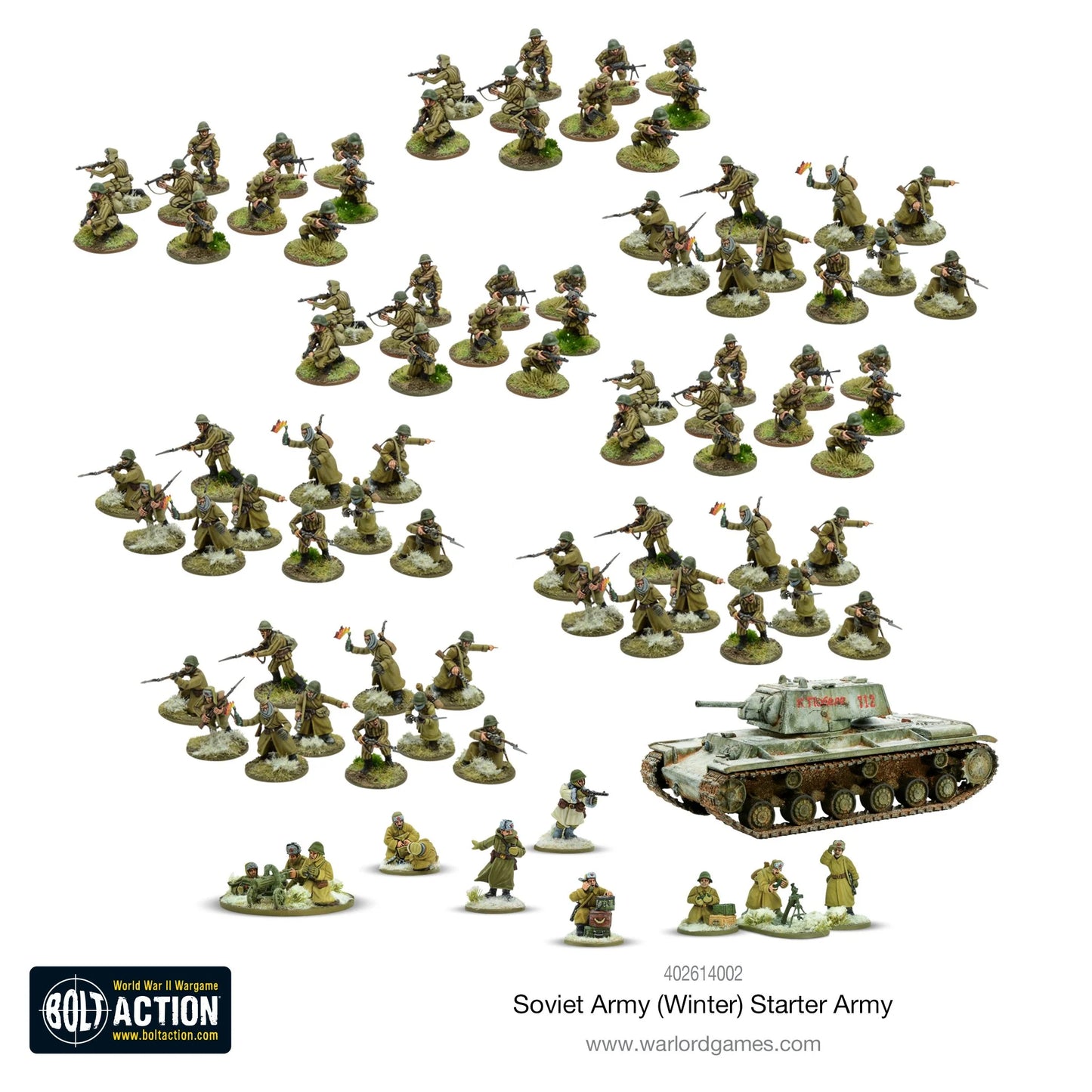 BOLT ACTION Soviet Army (Winter) starter army