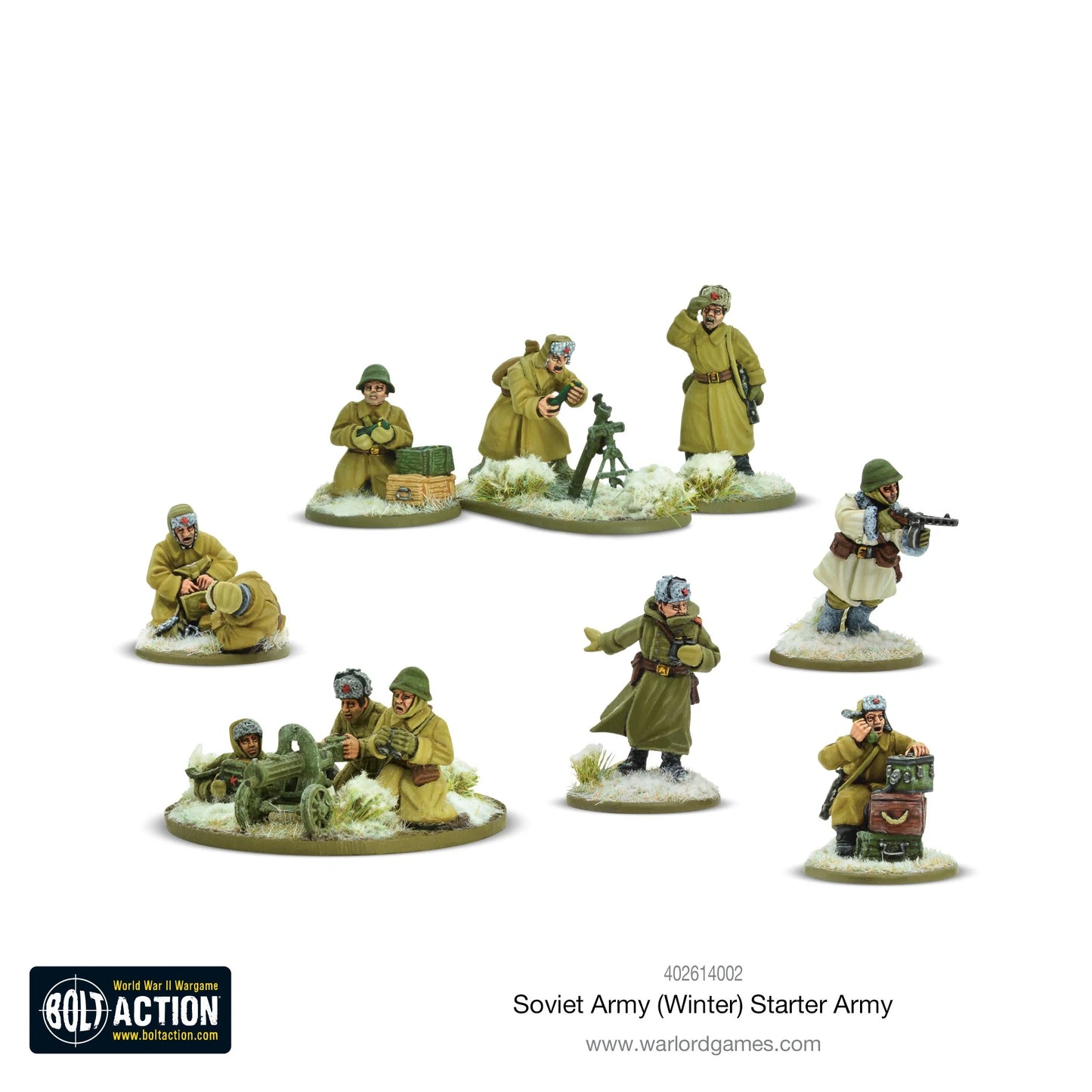 BOLT ACTION Soviet Army (Winter) starter army