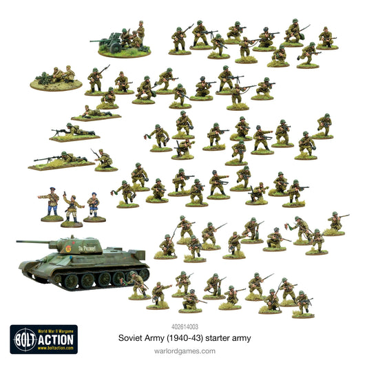 BOLT ACTION Soviet Army (1940-43) starter army