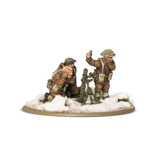British & Canadian Infantry (Winter) Medium Mortar Team