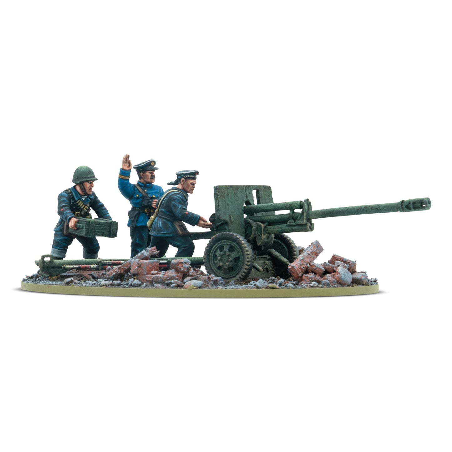 [MADE TO ORDER] ZiS-3 DIvisional gun with Soviet Naval Brigade crew