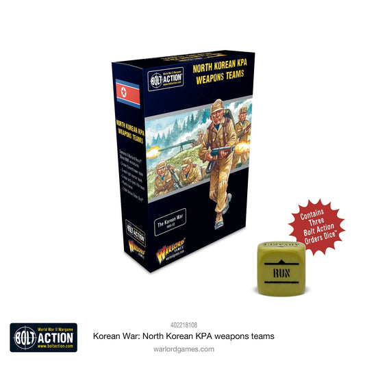 North Korean KPA weapons teams