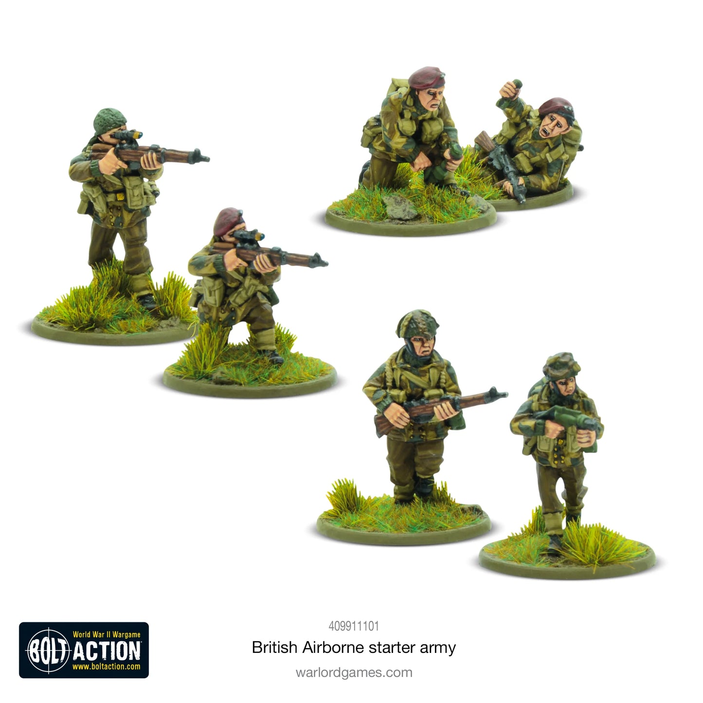 BOLT ACTION British Airborne Starter Army