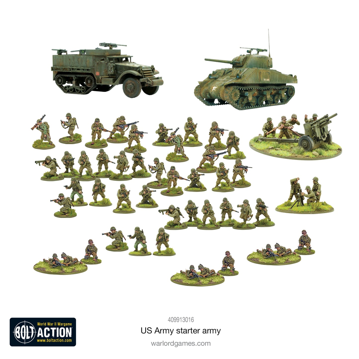 BOLT ACTION US Army starter army 2019