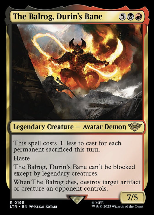 The Balrog, Durin's Bane (LTR) (R)