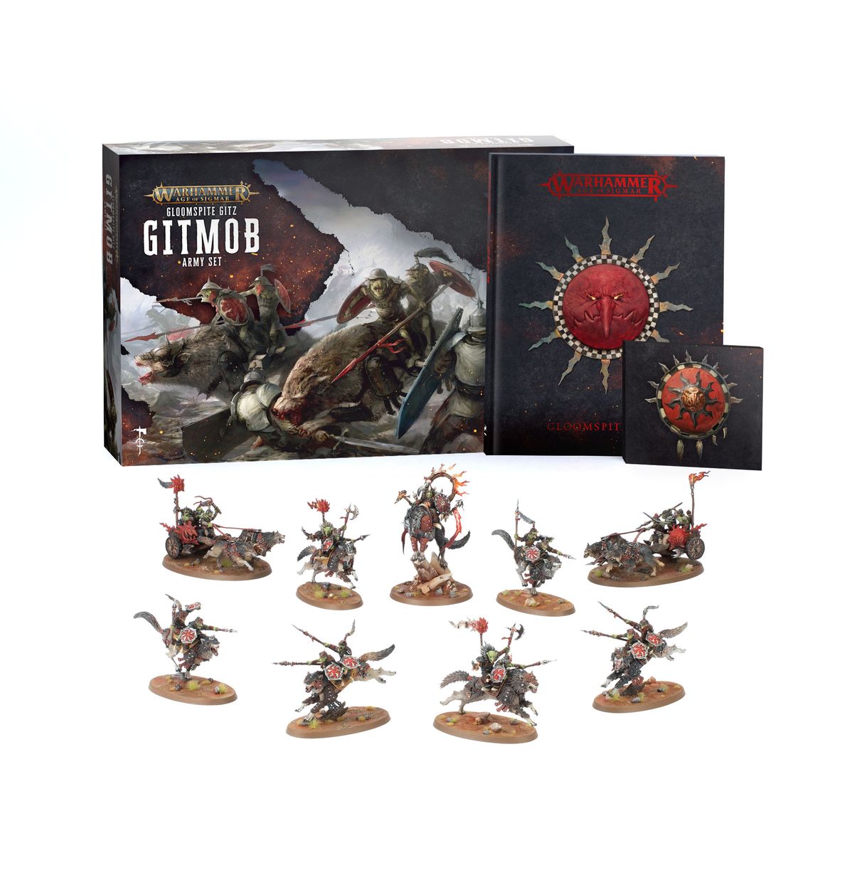 GLOOMSPITE GITZ: GITMOB ARMY SET (ENG)