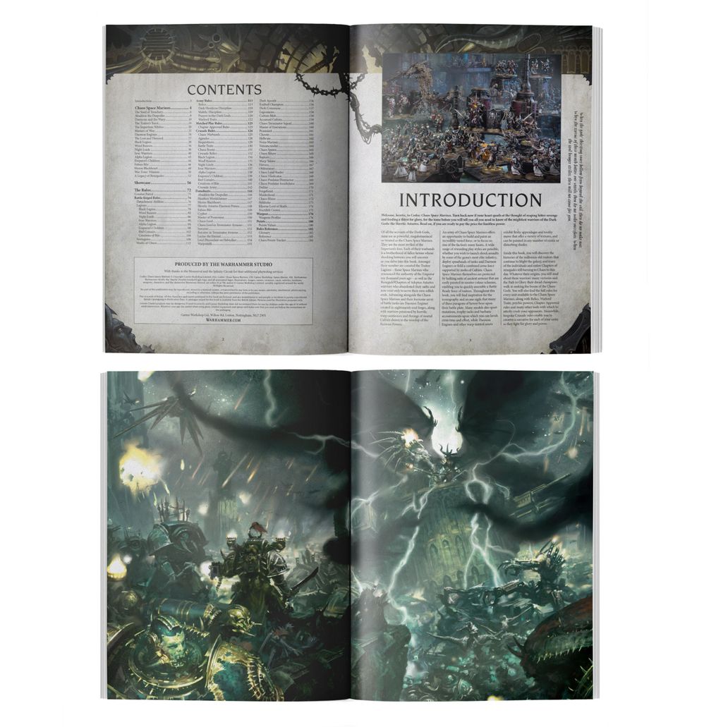 CODEX: CHAOS SPACE MARINES 10th