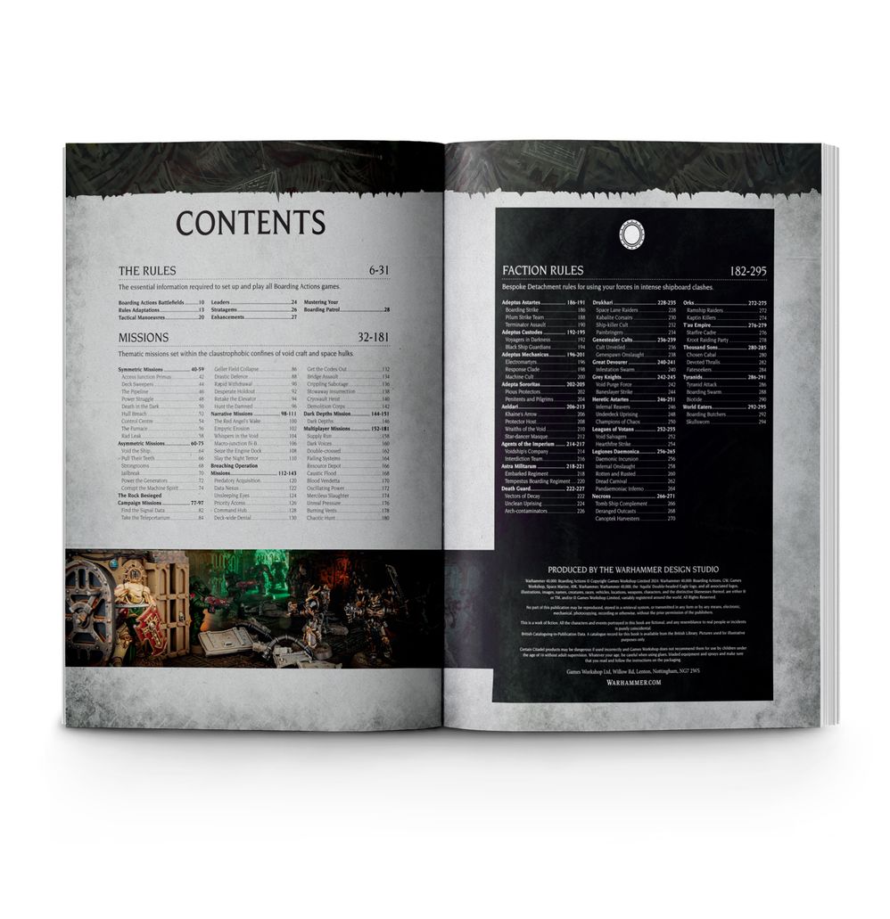 WARHAMMER 40K BOARDING ACTIONS