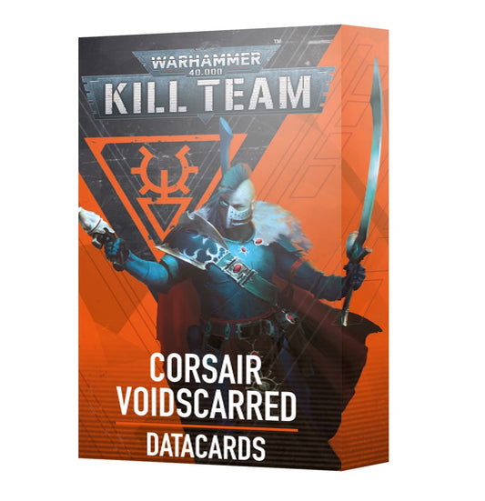 KILL TEAM: DATACARDS CORSAIR VOIDSCARRED (ENG)