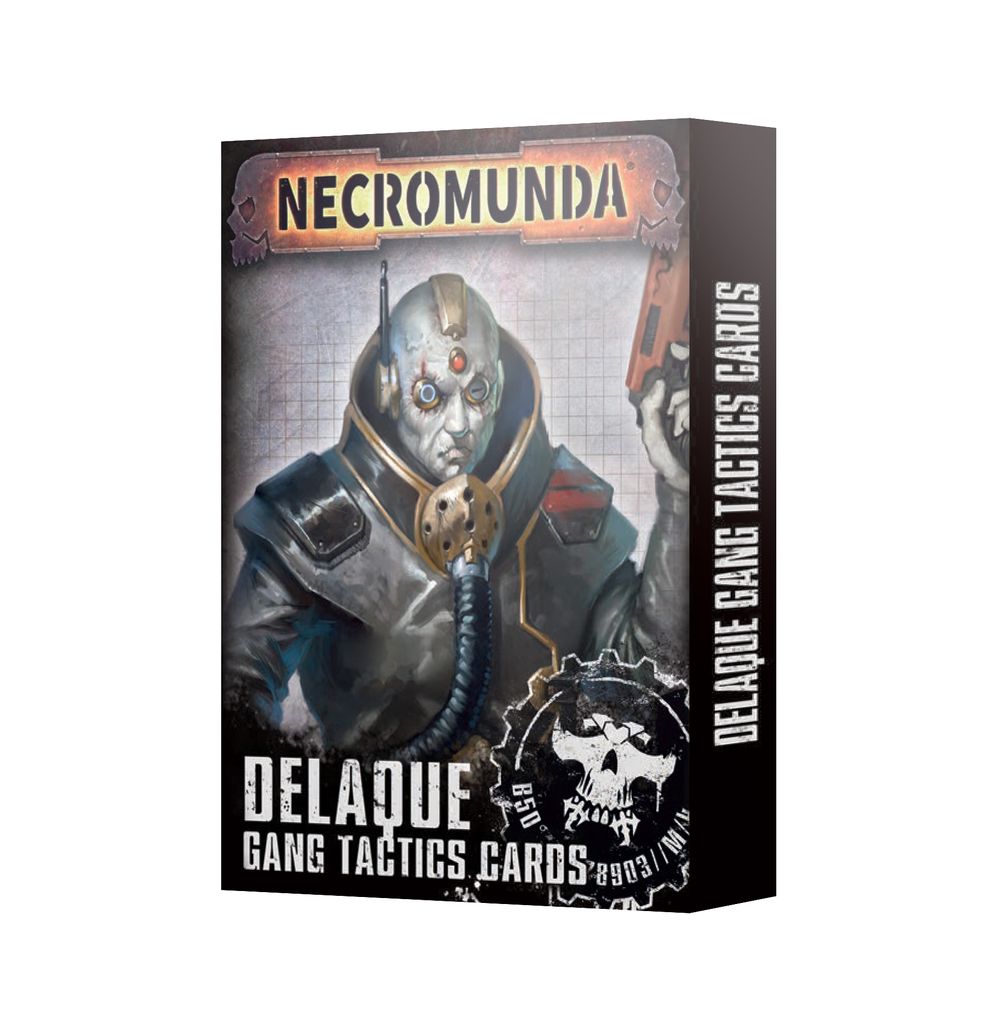 NECROMUNDA: DELAQUE GANG TACTICS CARDS (Second edition)