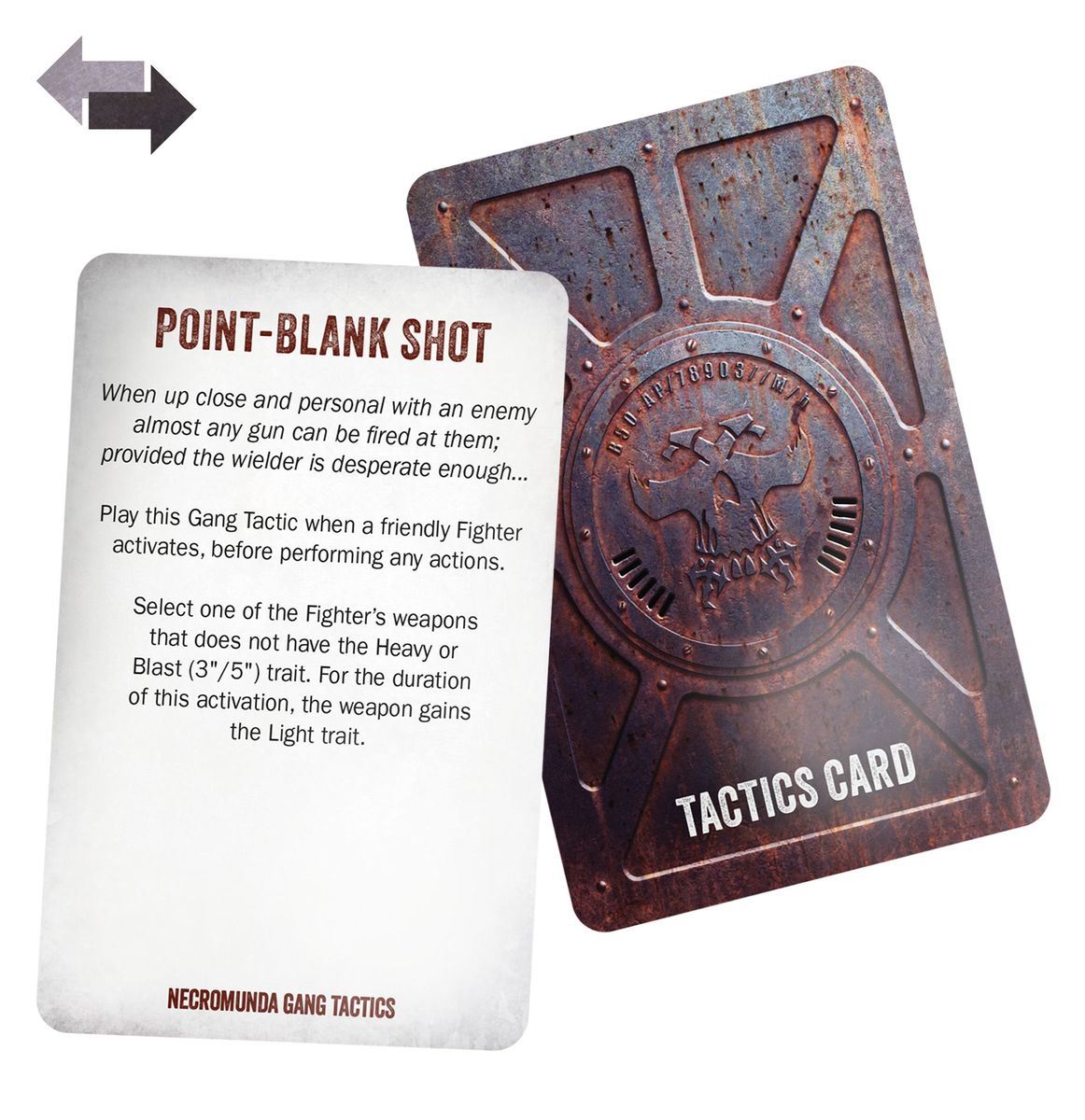 Necromunda: Skirmish Core Gang Tactics Cards 2026