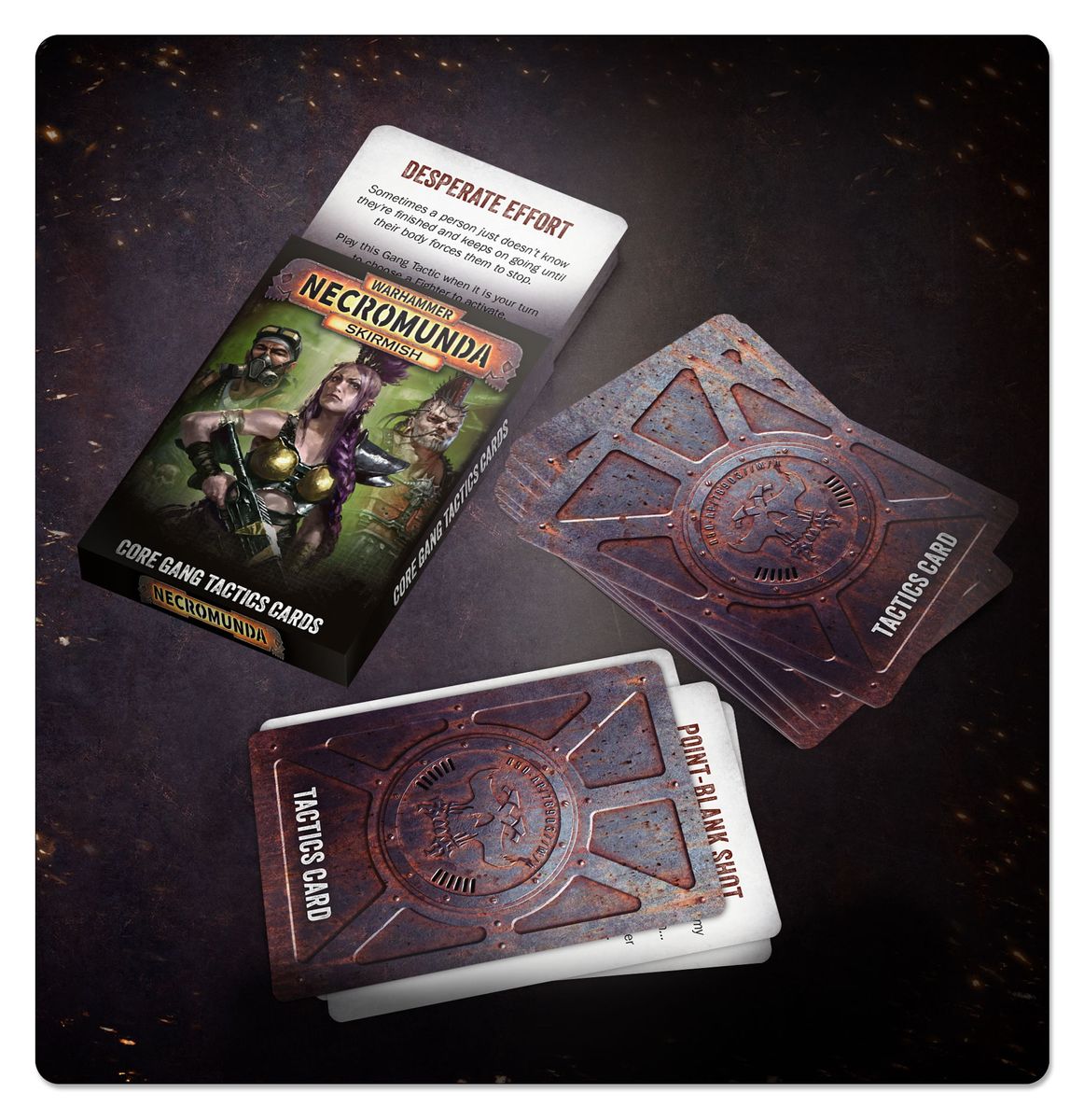 Necromunda: Skirmish Core Gang Tactics Cards 2026