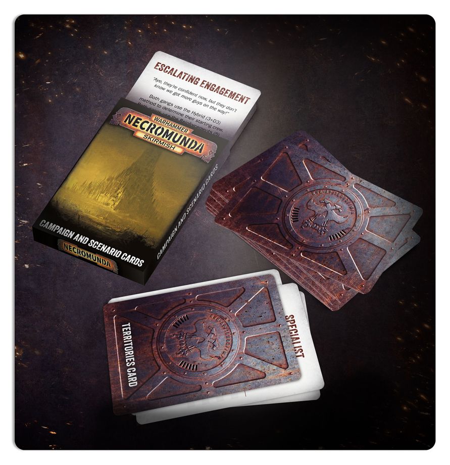 Necromunda: Campaign And Scenario Cards