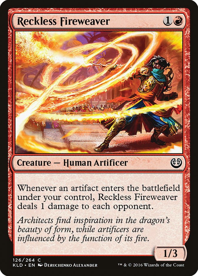 Reckless Fireweaver (KLD) (C)