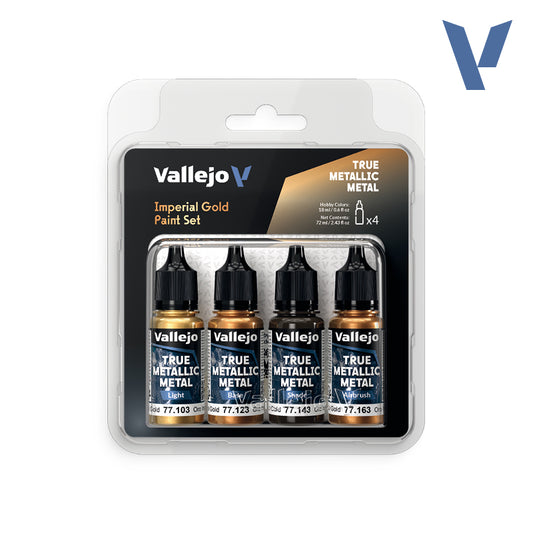 Vallejo - TMM Paint Set - Imperial Gold (77252)
