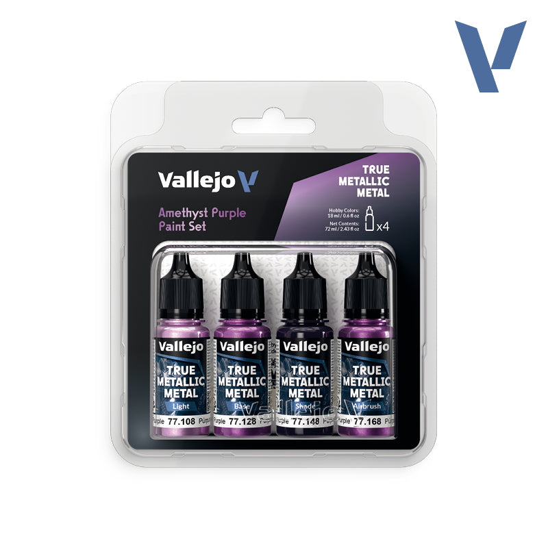 Vallejo - TMM Paint Set - Amethyst Purple (77255)
