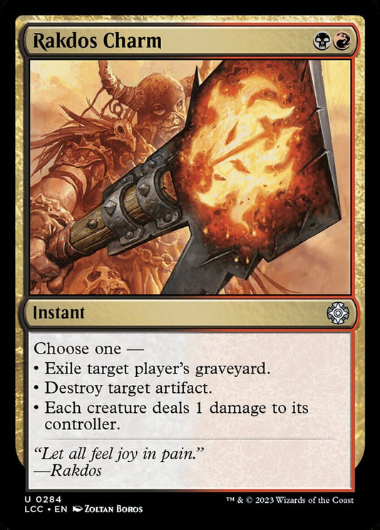 Rakdos Charm (LCC) (U)