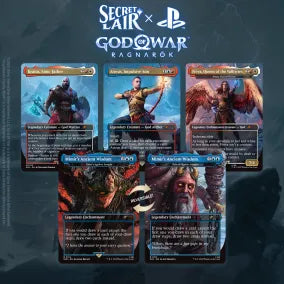 [EN] MTG Secret Lair x God of War: Norse (Non-Foil)