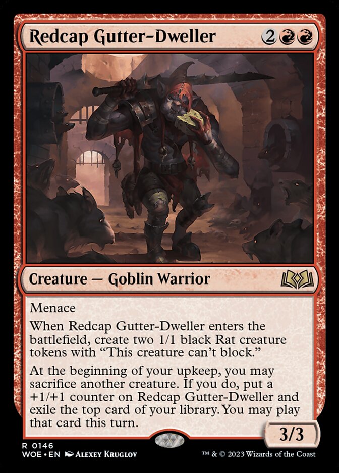 Redcap Gutter-Dweller (WOE) (R)