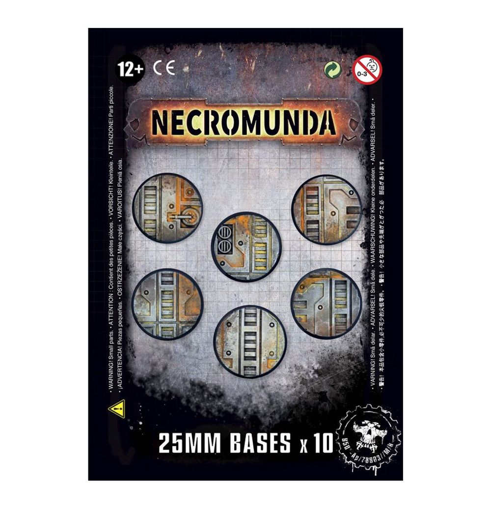 (WEBEX) NECROMUNDA 25MM BASES