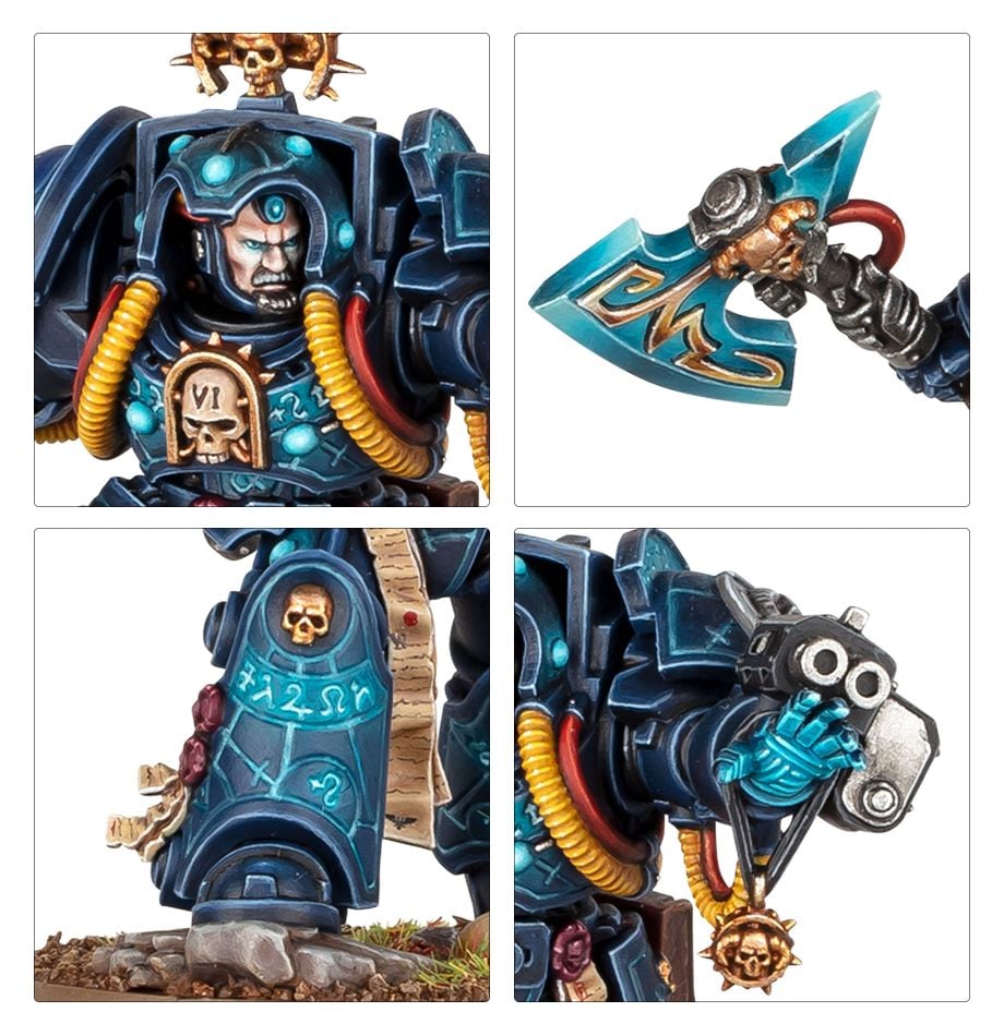 SPACE MARINES: Librarian in Terminator Armour