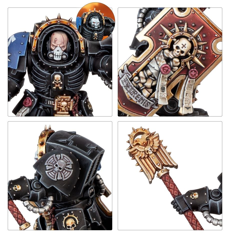 SPACE MARINES Chaplain In Terminator Armour