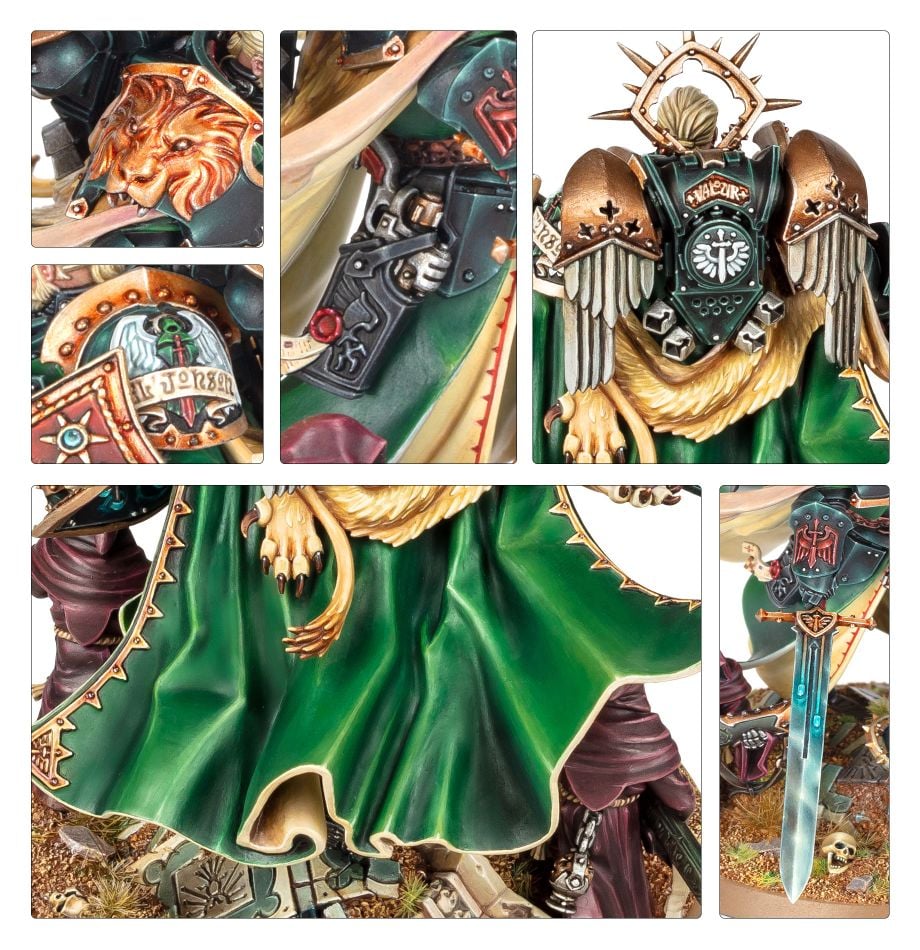 DARK ANGELS THE LION & RETINUE