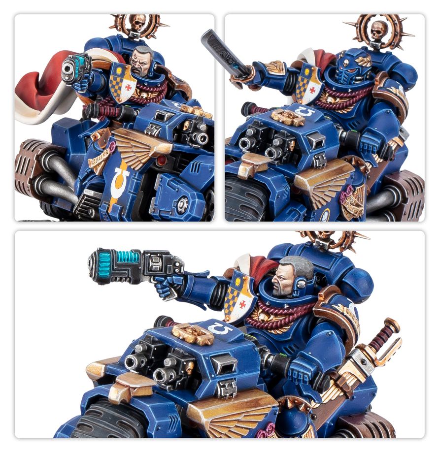 Space Marines: Captain On Bike